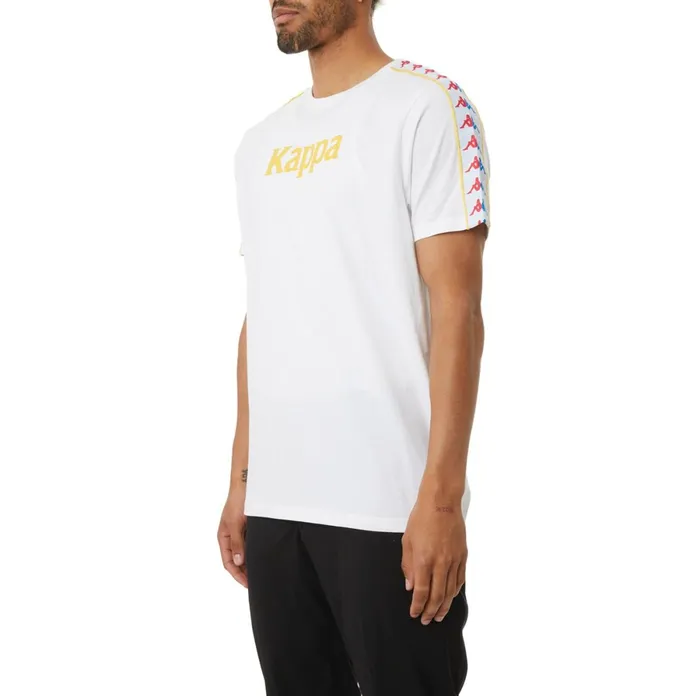 Authentic Bendoc TShirt 8211 White White Kappa Mens TShirts Online