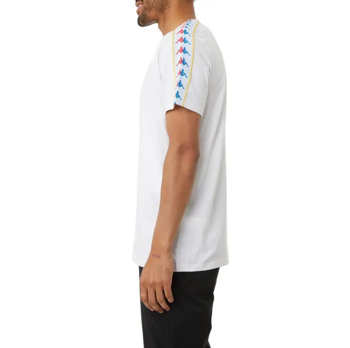 Authentic Bendoc TShirt 8211 White White Kappa Mens TShirts Online