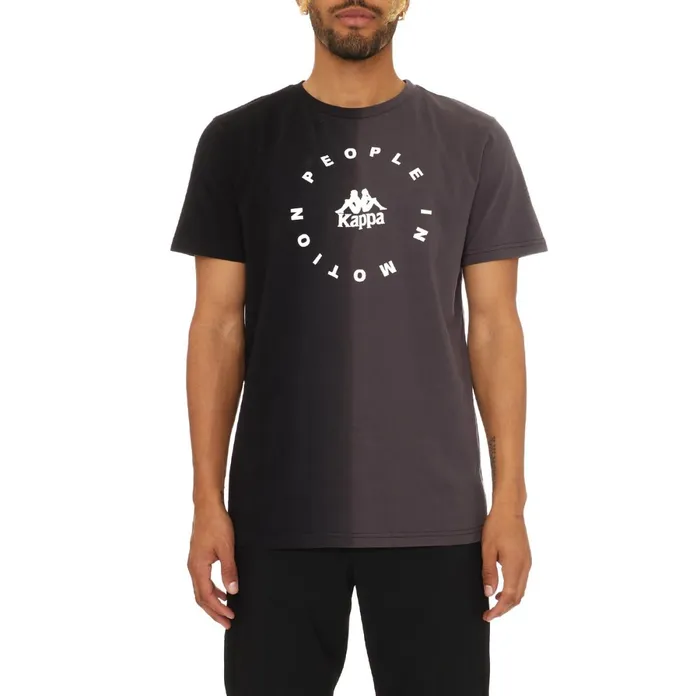 Authentic Dipte TShirt 8211 Black Grey White Black Grey White Kappa Mens TShirts Near Me Authentic Dipte TShirt 8211 Black Grey White Black Grey White Kappa Mens TShirts Near Me