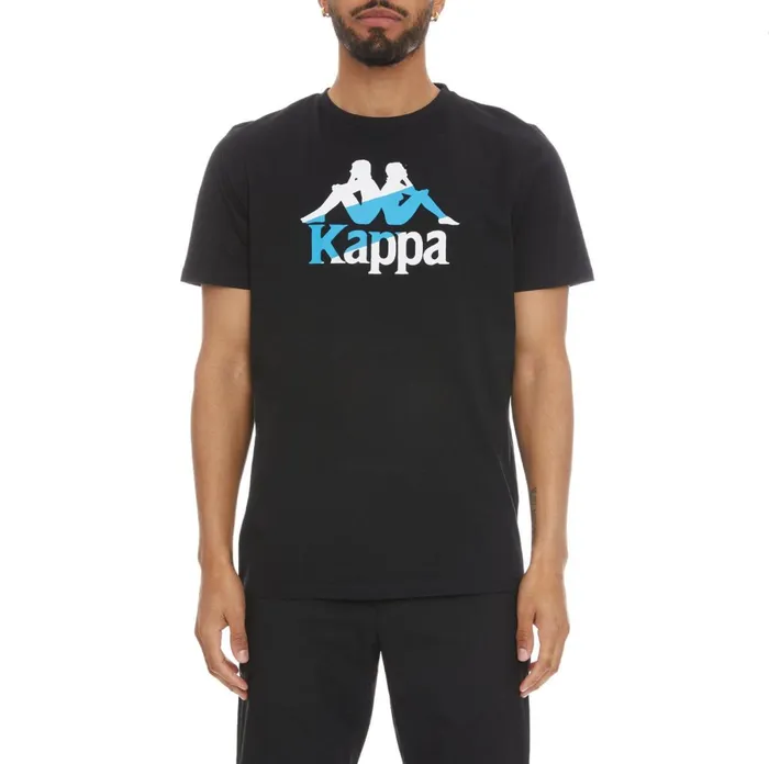 Authentic Football Barta TShirt 8211 Black Black Kappa Mens TShirts Christmas Gift Authentic Football Barta TShirt 8211 Black Black Kappa Mens TShirts Christmas Gift