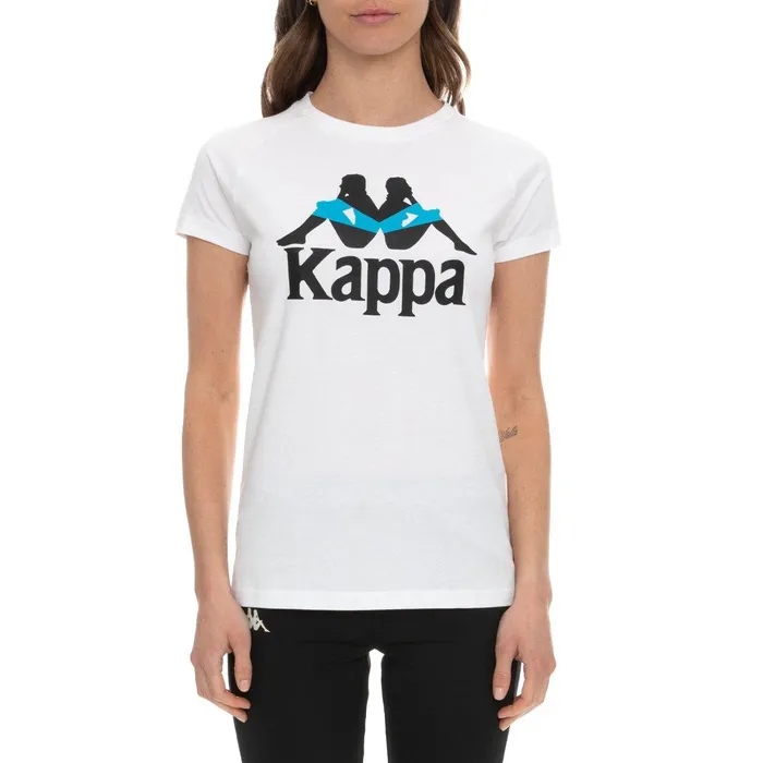 Authentic Football Visli TShirt 8211 White Blue Black White Blue Black Kappa Womens TShirts Near Me Authentic Football Visli TShirt 8211 White Blue Black White Blue Black Kappa Womens TShirts Near Me