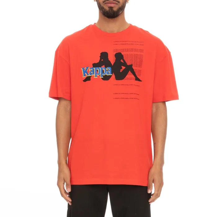 Authentic Hb Ekrin TShirt 8211 Red Black Red Black Kappa Mens TShirts Near Me Authentic Hb Ekrin TShirt 8211 Red Black Red Black Kappa Mens TShirts Near Me