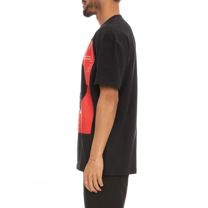 Authentic Hb Etas TShirt 8211 Black Red Black Red Kappa Mens TShirts Gift Near Me