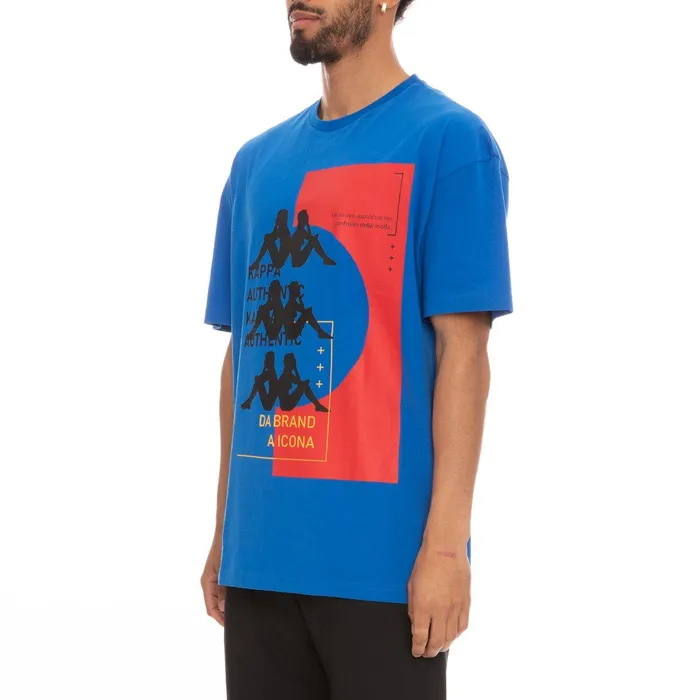 Authentic Hb Etas TShirt 8211 Royal Red Royal Red Kappa Mens TShirts Cheap On Sale
