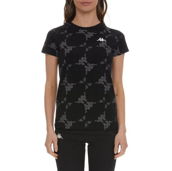 Authentic Kapan TShirt 8211 Black Grey White Black Grey White Kappa Womens TShirts Cheap On Sale Authentic Kapan TShirt 8211 Black Grey White Black Grey White Kappa Womens TShirts Cheap On Sale