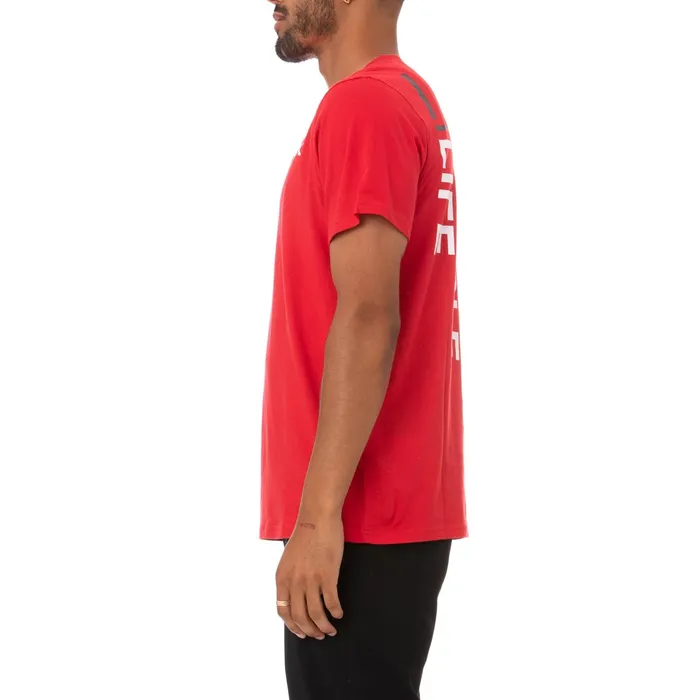 Authentic Love Bytom TShirt 8211 Red Red Kappa Mens TShirts Popular