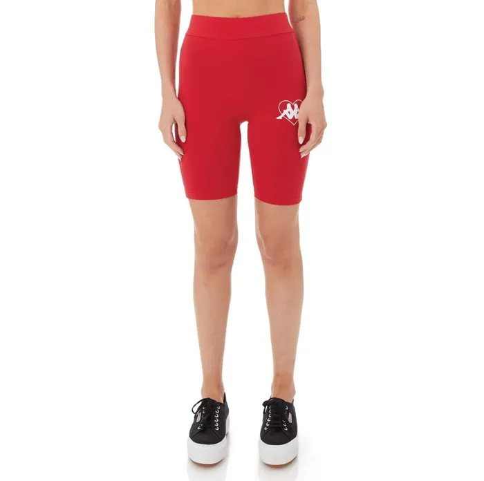 Authentic Love Chorzow Bike Shorts 8211 Red Red Kappa Womens Shorts Cheap On Sale Authentic Love Chorzow Bike Shorts 8211 Red Red Kappa Womens Shorts Cheap On Sale