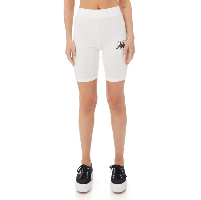 Authentic Love Chorzow Bike Shorts 8211 White White Kappa Womens Shorts For Sale Authentic Love Chorzow Bike Shorts 8211 White White Kappa Womens Shorts For Sale