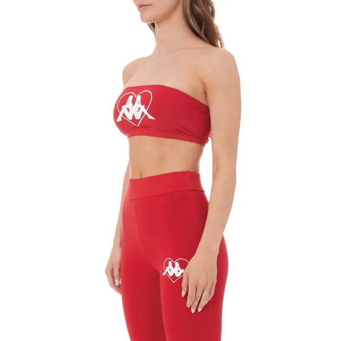 Authentic Love Koszalin Bandeau 8211 Red Red Kappa Womens TShirts On Sale
