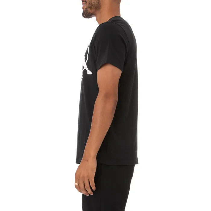 Authentic Love Zielona TShirt 8211 Black Black Kappa Mens TShirts Online Shopping