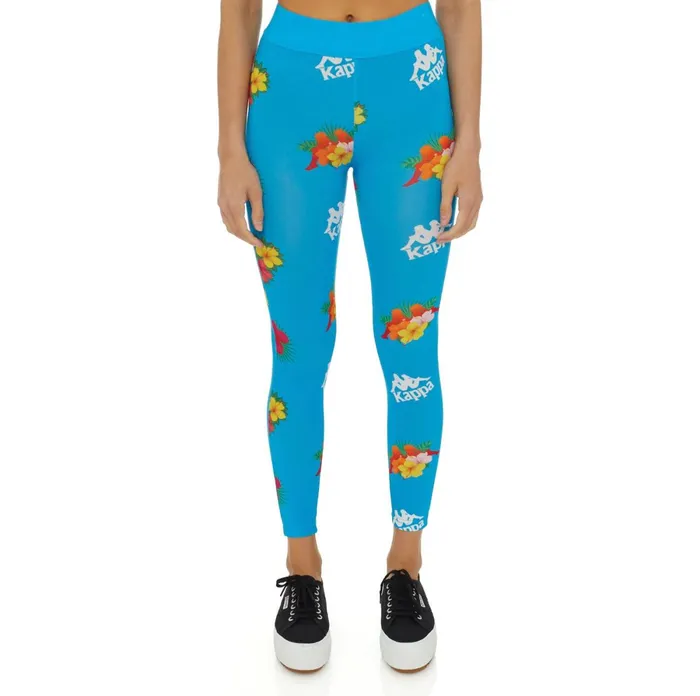 Authentic Medan Leggings 8211 Blue Blue Kappa Womens Leggings