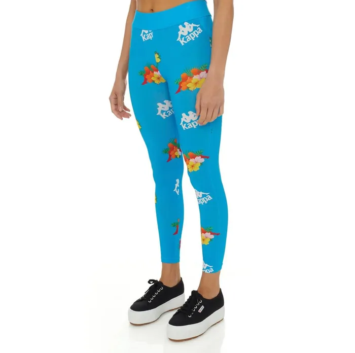 Authentic Medan Leggings 8211 Blue Blue Kappa Womens Leggings