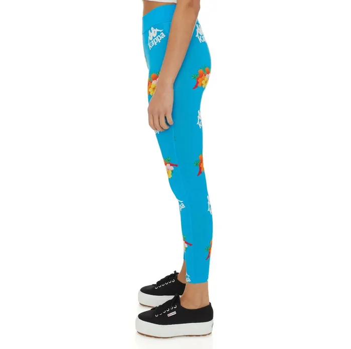Authentic Medan Leggings 8211 Blue Blue Kappa Womens Leggings