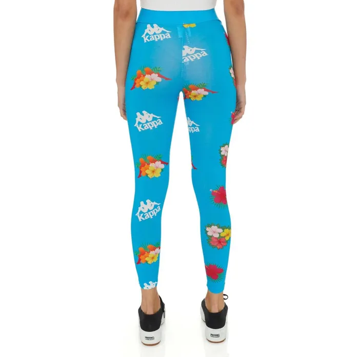 Authentic Medan Leggings 8211 Blue Blue Kappa Womens Leggings