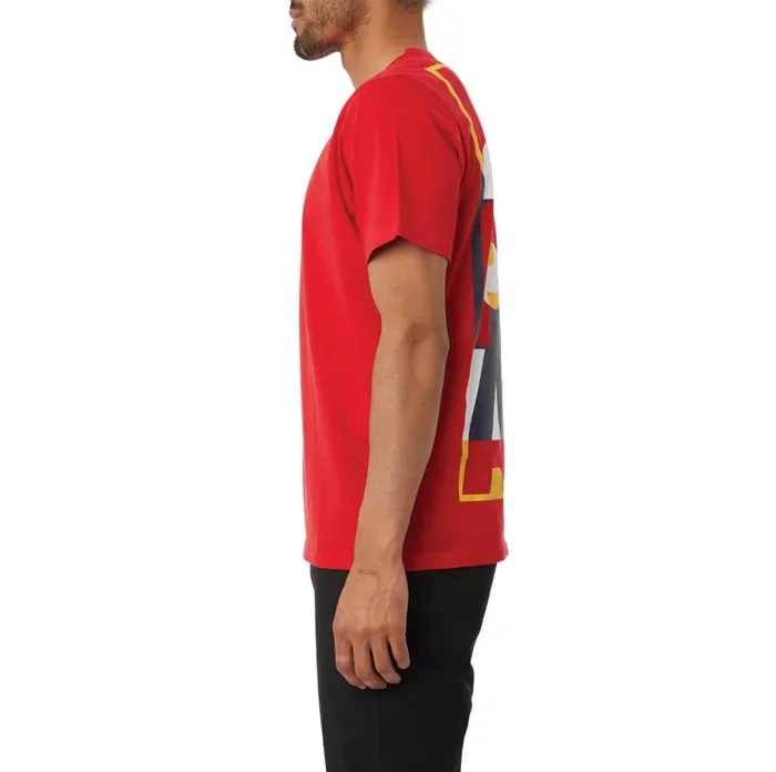Authentic Molongio TShirt 8211 Red Red Kappa Mens TShirts Gift 4 You