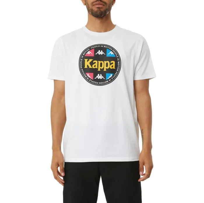 Authentic Paddys TShirt 8211 White White Kappa Mens TShirts Christmas Gift