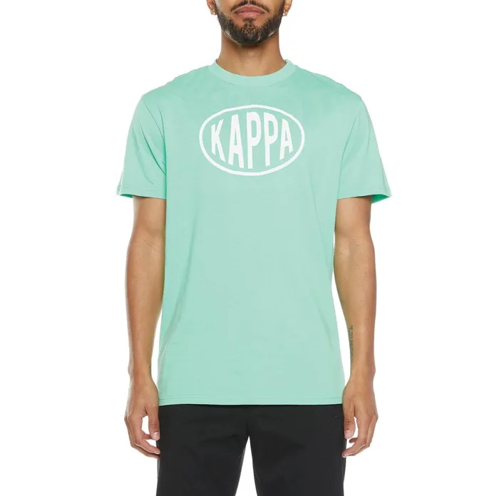 Authentic Pop Esazar TShirt 8211 Green Spring White Green Spring White Kappa Mens TShirts Popular Authentic Pop Esazar TShirt 8211 Green Spring White Green Spring White Kappa Mens TShirts Popular