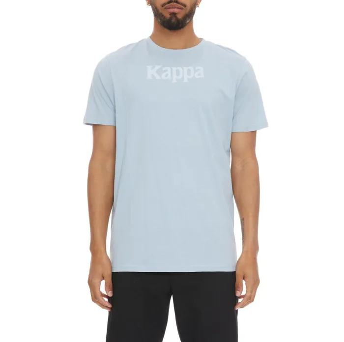 Authentic Runis TShirt 8211 Baby Blue White Baby Blue White Kappa Mens TShirts On Sale Authentic Runis TShirt 8211 Baby Blue White Baby Blue White Kappa Mens TShirts On Sale