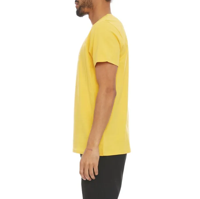 Authentic Savio TShirt 8211 Yellow Vanilla Yellow Vanilla Kappa Mens TShirts Christmas