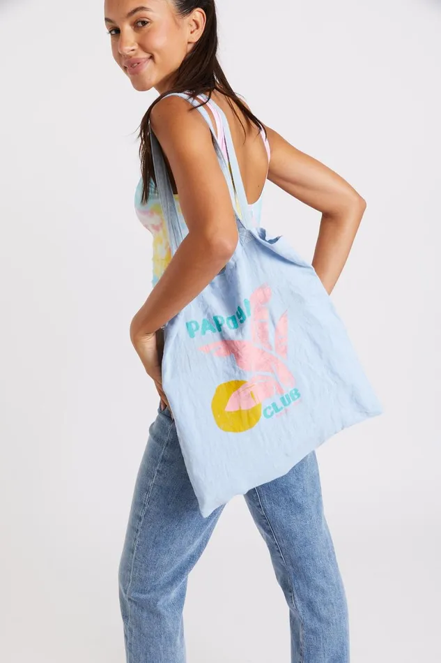 Bag Blue 8211 TOTECLUB TOTEBAG Blue Women Banana Moon Totes and Beach Bags Bag Blue 8211 TOTECLUB TOTEBAG Blue Women Banana Moon Totes and Beach Bags