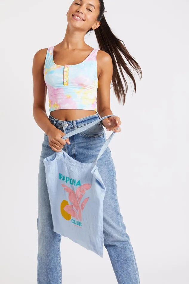 Bag Blue 8211 TOTECLUB TOTEBAG Blue Women Banana Moon Totes and Beach Bags Bag Blue 8211 TOTECLUB TOTEBAG Blue Women Banana Moon Totes and Beach Bags