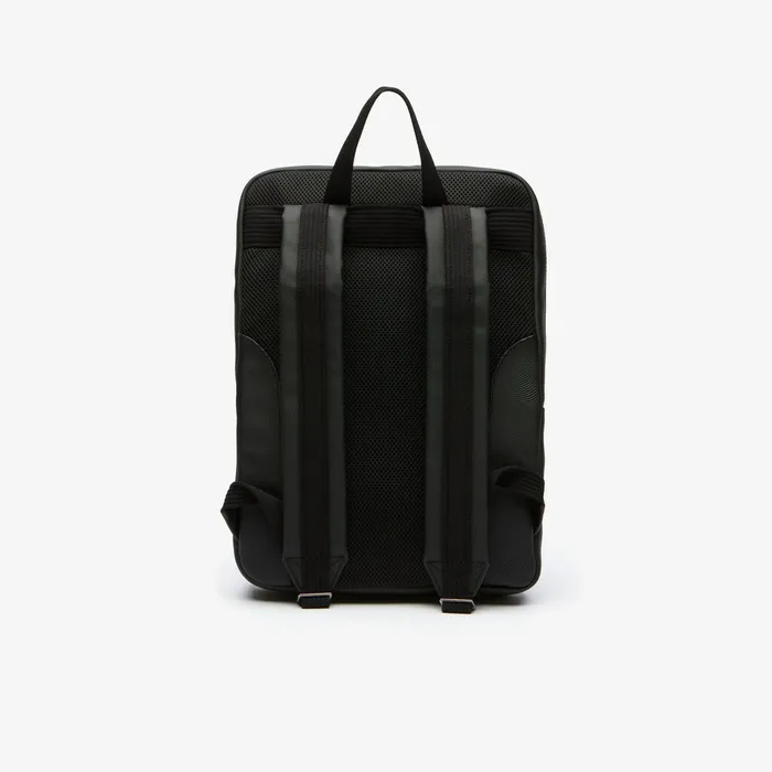 Bags Lacoste Mens Classic Petit Piqu Backpack Black Outlet Factory