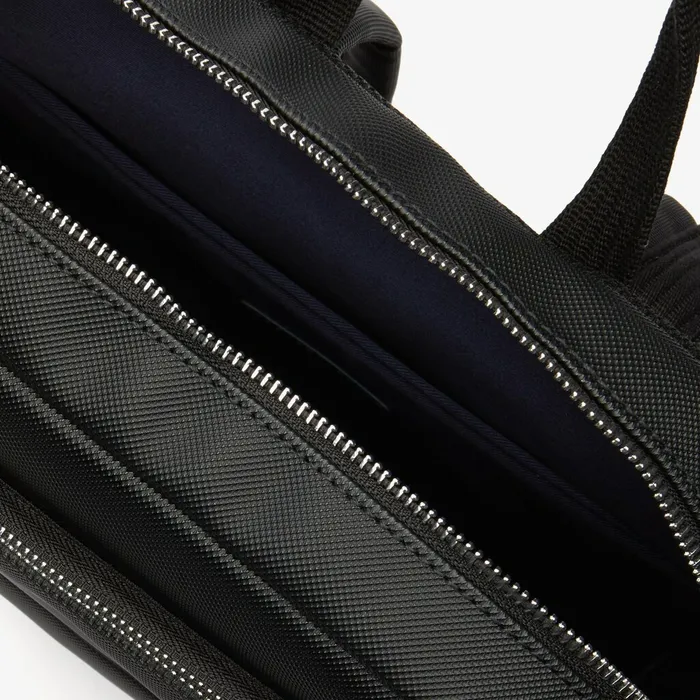 Bags Lacoste Mens Classic Petit Piqu Backpack Black Outlet Factory