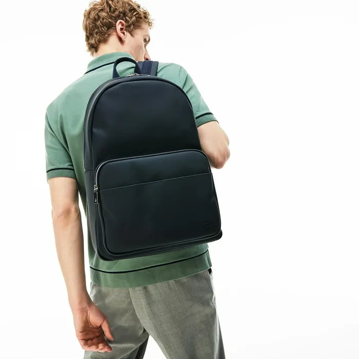 Bags Lacoste Mens Petit Piqu Classic Backpack Peacoat Online