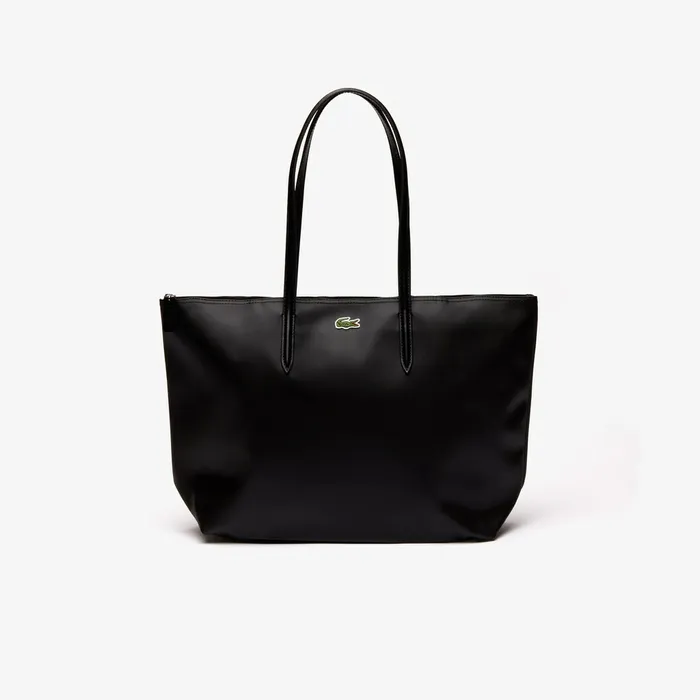 Bags Lacoste Womens L1212 Tote Bag Black Casaul