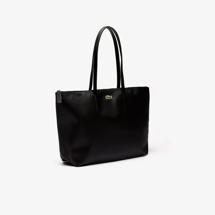 Bags Lacoste Womens L1212 Tote Bag Black Casaul