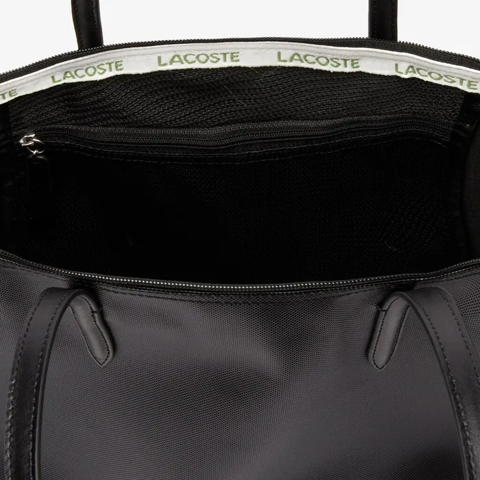 Bags Lacoste Womens L1212 Tote Bag Black Casaul