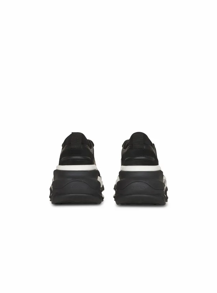 Balmain BBold Womens Exclusive 8211 Leather BBold LowTop Sneakers Black Balmain BBold Womens Exclusive 8211 Leather BBold LowTop Sneakers Black