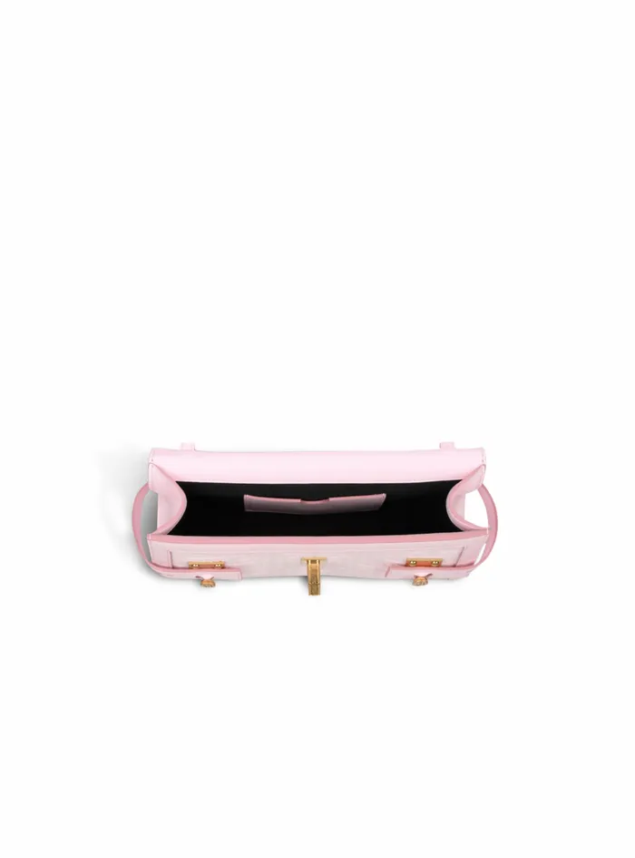 Balmain BBuzz Bags Womens Bicolor Jacquard BBuzz 23 Clutch Pink Balmain BBuzz Bags Womens Bicolor Jacquard BBuzz 23 Clutch Pink