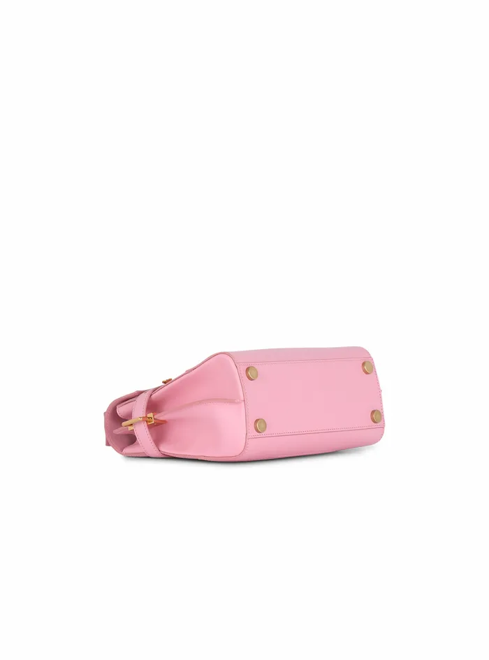 Balmain BBuzz Bags Womens Quilted Leather BBuzz 23 Bag Pink Balmain BBuzz Bags Womens Quilted Leather BBuzz 23 Bag Pink