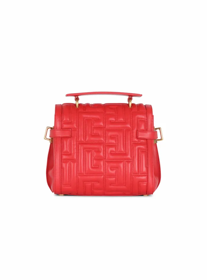 Balmain BBuzz Bags Womens Quilted Leather BBuzz 23 Bag Red Balmain BBuzz Bags Womens Quilted Leather BBuzz 23 Bag Red