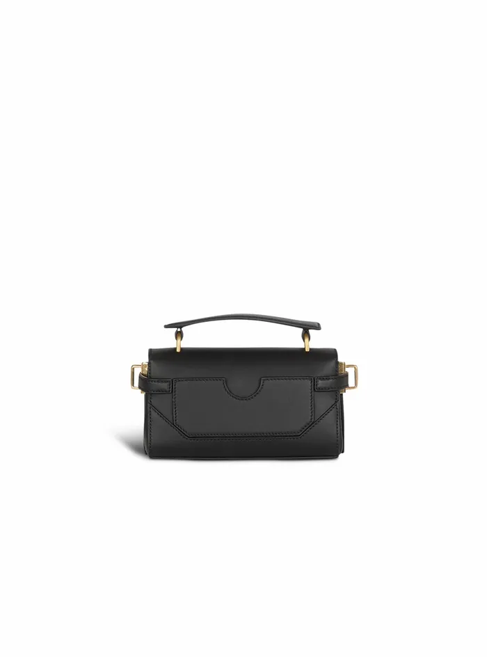 Balmain BBuzz Bags Womens Smooth Leather BBuzz 19 Bag Black Balmain BBuzz Bags Womens Smooth Leather BBuzz 19 Bag Black