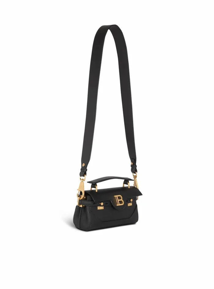 Balmain BBuzz Bags Womens Smooth Leather BBuzz 19 Bag Black Balmain BBuzz Bags Womens Smooth Leather BBuzz 19 Bag Black