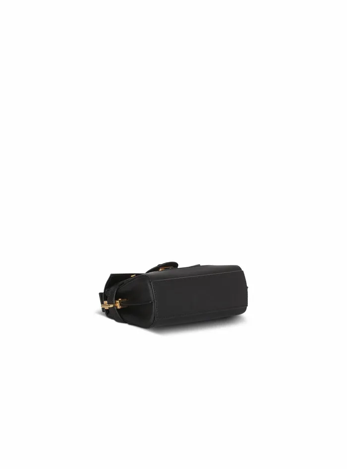 Balmain BBuzz Bags Womens Smooth Leather BBuzz 19 Bag Black Balmain BBuzz Bags Womens Smooth Leather BBuzz 19 Bag Black