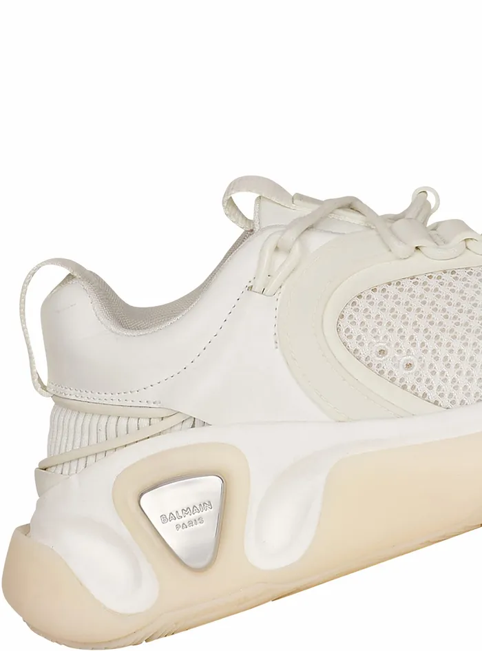 Balmain BRunner Womens BRunner Sneakers White Balmain BRunner Womens BRunner Sneakers White