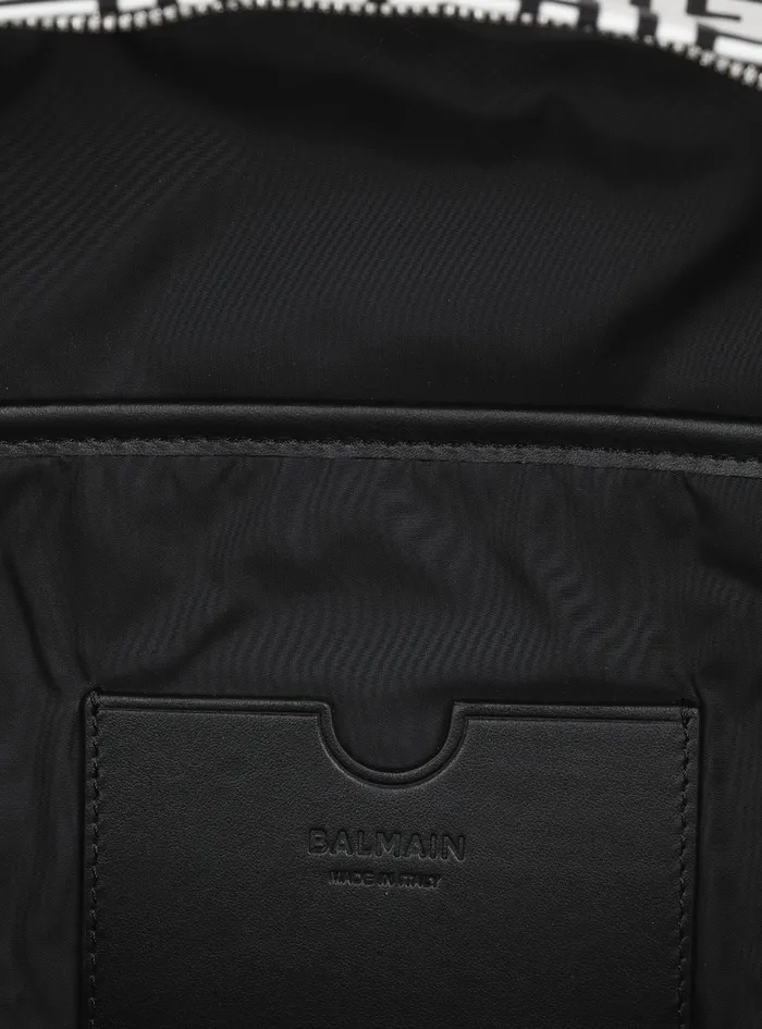 Balmain Bags And Backpacks Mens Bicolor Nylon City Crossbody Backpack Black Balmain Bags And Backpacks Mens Bicolor Nylon City Crossbody Backpack Black