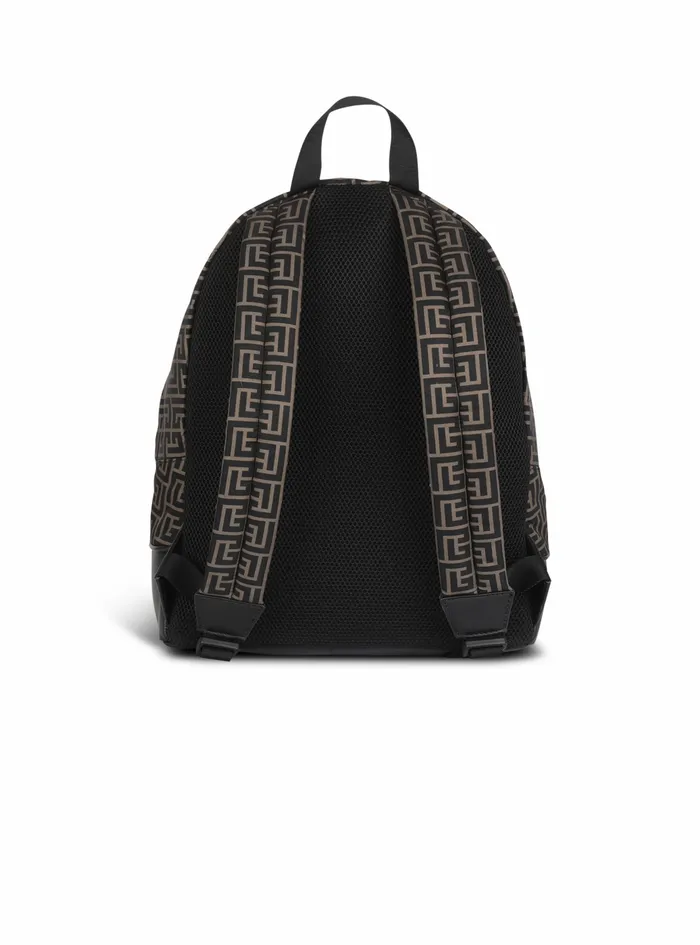 Balmain Bags And Backpacks Mens Bicolorjacquard 1945 Backpack Khaki Balmain Bags And Backpacks Mens Bicolorjacquard 1945 Backpack Khaki