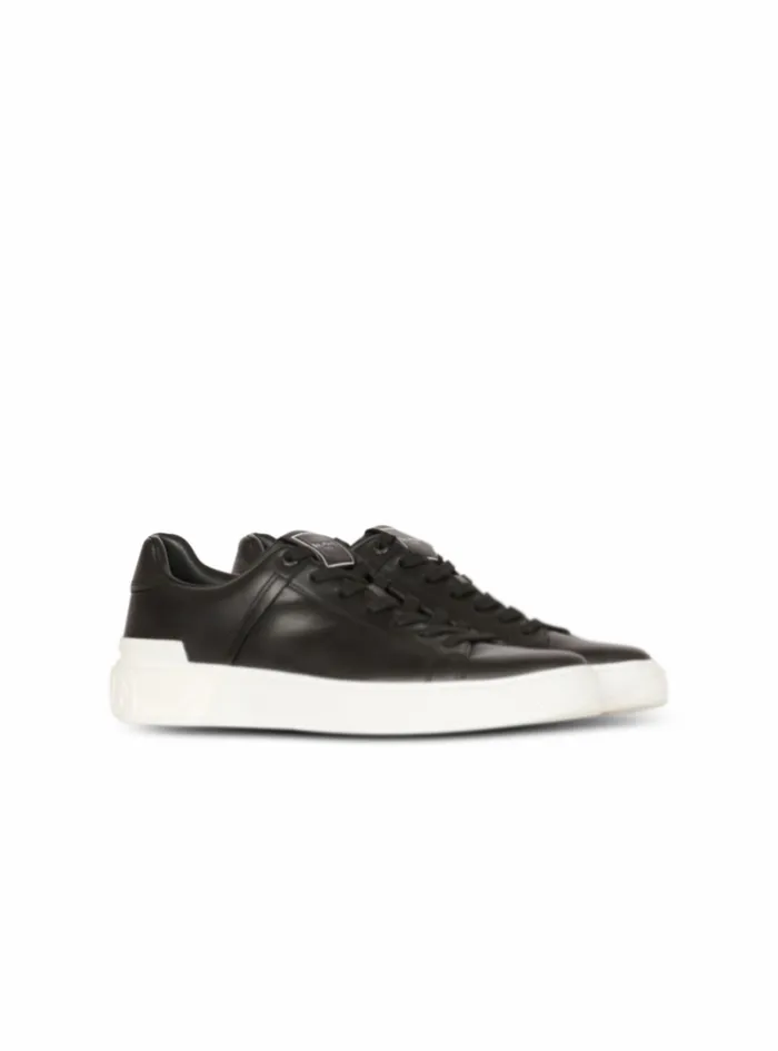 Balmain Bcourt Mens Smooth Leather BCourt Sneakers Multicolor Balmain Bcourt Mens Smooth Leather BCourt Sneakers Multicolor