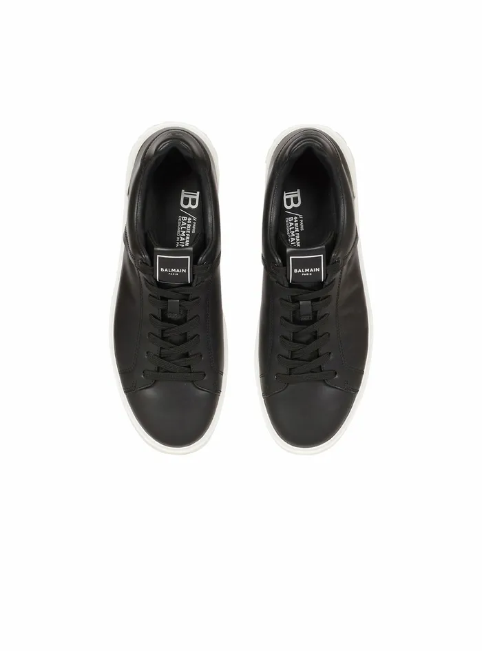 Balmain Bcourt Mens Smooth Leather BCourt Sneakers Multicolor Balmain Bcourt Mens Smooth Leather BCourt Sneakers Multicolor