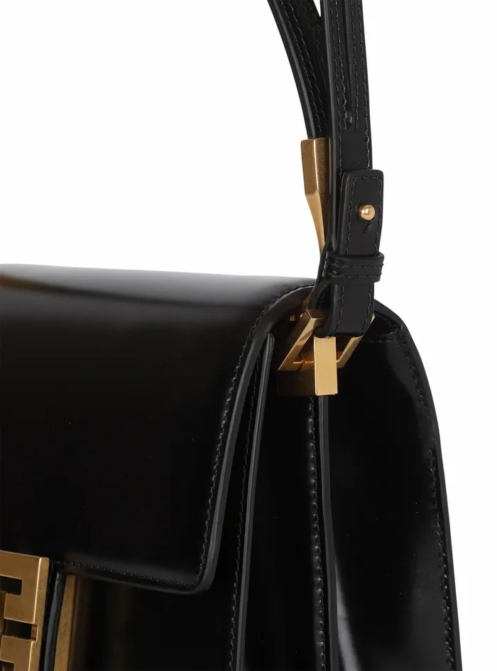 Balmain Ely Bags Womens Shiny Smooth Leather Ely Bag Black Balmain Ely Bags Womens Shiny Smooth Leather Ely Bag Black