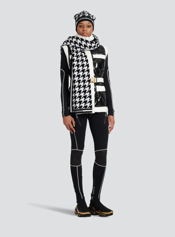 Balmain Outerwear Womens Padded Vest Black Balmain Outerwear Womens Padded Vest Black