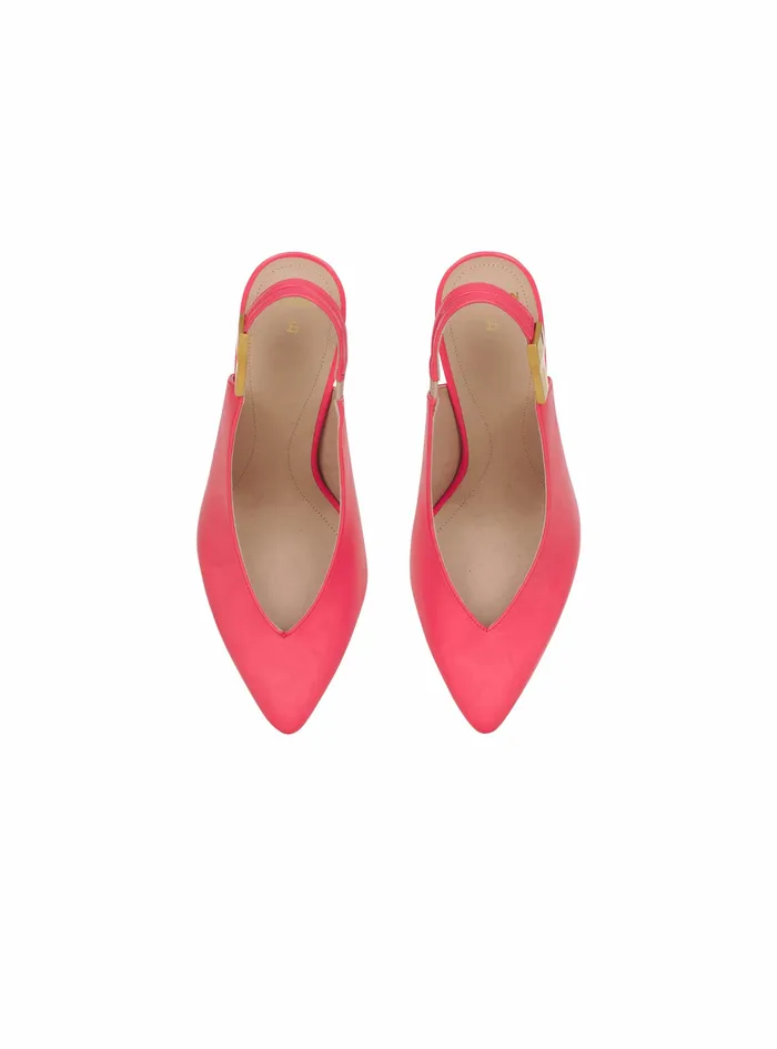 Balmain Sandals Womens Leather Tara Pumps Pink Balmain Sandals Womens Leather Tara Pumps Pink