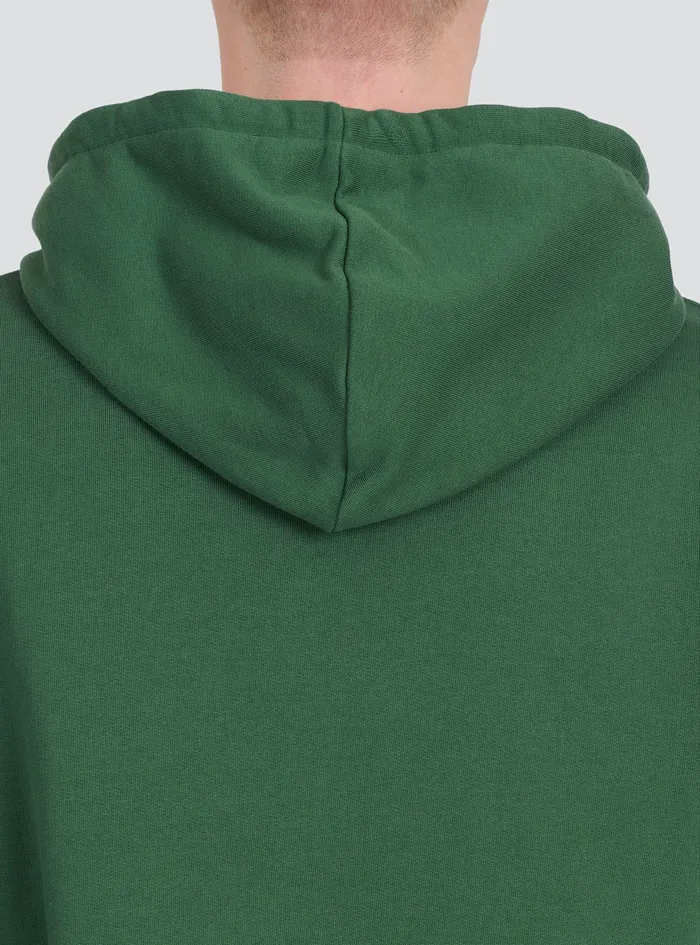 Balmain Sweatshirts Mens Hooded Cotton Sweatshirt With Balmain Paris Logo Print Green Balmain Sweatshirts Mens Hooded Cotton Sweatshirt With Balmain Paris Logo Print Green