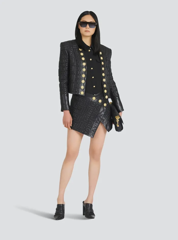 Balmain Tops And Shirts Womens Crpe De Chine Shirt Black Balmain Tops And Shirts Womens Crpe De Chine Shirt Black