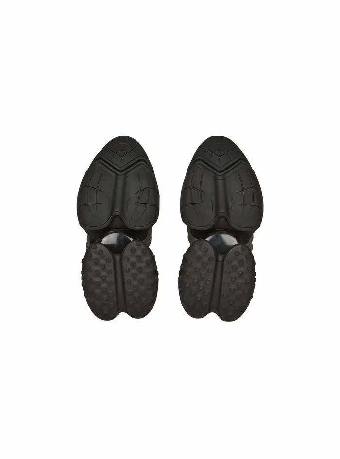 Balmain Unicorn Mens Leather Unicorn LowTop Sneakers Black Balmain Unicorn Mens Leather Unicorn LowTop Sneakers Black