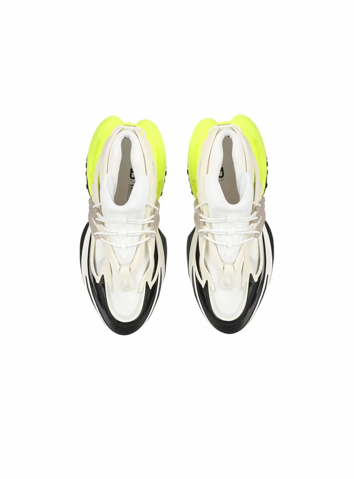 Balmain Unicorn Mens Neoprene And Leather Unicorn LowTop Sneakers Multicolor Balmain Unicorn Mens Neoprene And Leather Unicorn LowTop Sneakers Multicolor